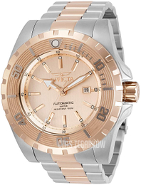 Invicta Pro Diver Różowe złoto/Stal w kolorze różowego złota Ø52 mm 30500