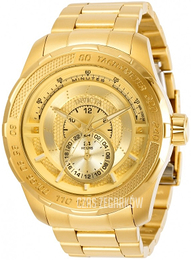 Invicta Żółte złoto/Stal w odcieniu złota Ø50 mm 30572