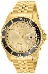 Invicta Żółte złoto/Stal w odcieniu złota Ø43 mm 30613