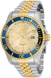 Invicta Żółte złoto/Stal w odcieniu złota Ø43 mm 30617