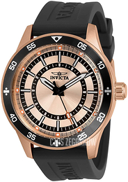 Invicta Specialty Różowe złoto/Guma Ø45 mm 30716