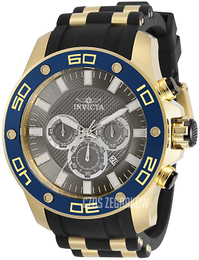 Invicta Pro Diver Szary/Stal w odcieniu złota Ø50 mm 30779