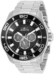 Invicta Pro Diver Czarny/Stal Ø50 mm 30782