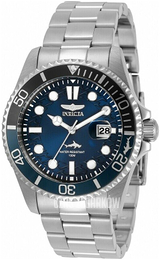 Invicta Niebieski/Stal Ø43 mm 30807
