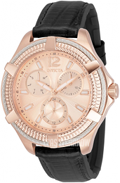 Invicta Różowe złoto/Skóra Ø41 mm 30892