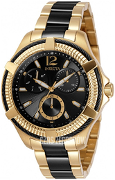 Invicta Czarny/Stal w odcieniu złota Ø41 mm 30894