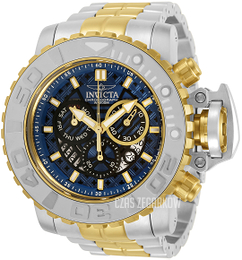 Invicta Sea Hunter Niebieski/Stal w odcieniu złota Ø58 mm 30907