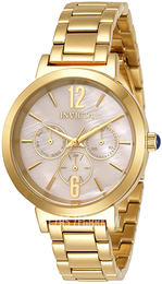Invicta Angel Biały/Stal w odcieniu złota Ø39 mm 31084