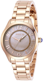 Invicta Angel Różowe złoto/Stal w kolorze różowego złota Ø33 mm 31112