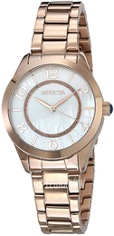Invicta Angel Biały/Stal w kolorze różowego złota Ø33 mm 31114