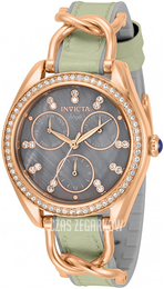 Invicta Szary/Stal w kolorze różowego złota Ø36 mm 31203