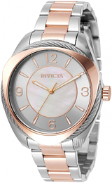 Invicta Srebrny/Stal w kolorze różowego złota Ø38 mm 31219