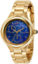 Invicta Angel Niebieski/Stal w odcieniu złota Ø36 mm 31274