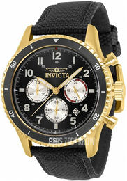 Invicta Speedway Czarny/Skóra Ø43 mm 31288