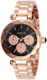 Invicta Angel Niebieski/Stal w kolorze różowego złota Ø36 mm 31300