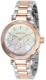 Invicta Angel Biały/Stal w kolorze różowego złota Ø36 mm 31304