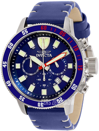 Invicta I-Force Niebieski/Skóra Ø46 mm 31396