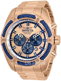 Invicta Wielokolorowy/Stal w kolorze różowego złota Ø52 mm 31445