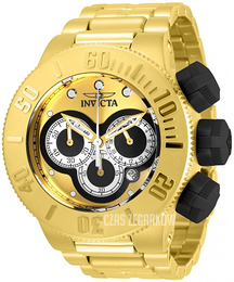 Invicta Wielokolorowy/Stal w odcieniu złota Ø52 mm 31541