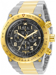 Invicta Czarny/Stal w odcieniu złota Ø50 mm 31559