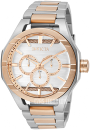Invicta Srebrny/Stal w kolorze różowego złota Ø48 mm 31833