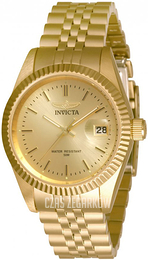 Invicta Żółte złoto/Stal w odcieniu złota Ø36 mm 32136