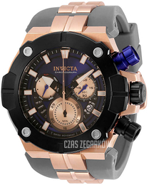 Invicta Sea Hunter Niebieski/Stal w kolorze różowego złota Ø52 mm 32137