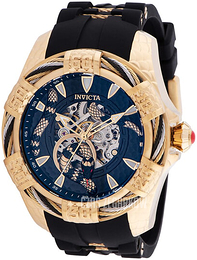 Invicta Niebieski/Stal w odcieniu złota Ø52 mm 32325