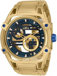 Invicta Akula Niebieski/Stal w odcieniu złota Ø52 mm 32357