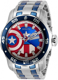 Invicta Wielokolorowy/Stal Ø48 mm 32413