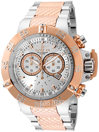 Invicta Srebrny/Stal w kolorze różowego złota Ø50 mm 32467