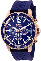 Invicta Pro Diver Niebieski/Guma Ø48 mm 32509