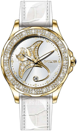 Invicta Srebrny/Skóra Ø38 mm 32669