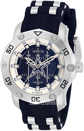 Invicta Nfl Niebieski/Stal Ø38 mm 32881