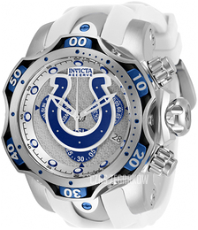 Invicta Srebrny/Guma Ø52.5 mm 33075