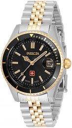 Invicta Pro Diver Czarny/Stal w odcieniu złota Ø34 mm 33448