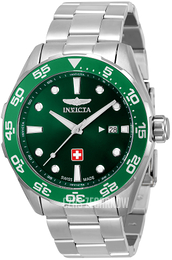 Invicta Pro Diver Zielony/Stal Ø44 mm 33454