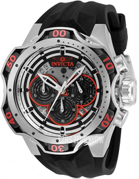 Invicta Srebrny/Guma Ø52.5 mm 33630