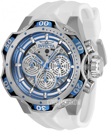 Invicta Srebrny/Guma Ø52.5 mm 33634