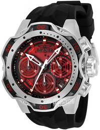 Invicta Venom Czerwony/Guma Ø44.4 mm 33640