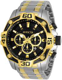 Invicta Pro Diver Czarny/Stal w odcieniu złota Ø52 mm 33853