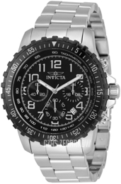 Invicta Specialty Czarny/Stal Ø45.5 mm 34008
