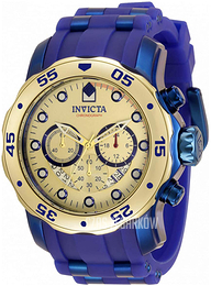 Invicta Pro Diver Żółte złoto/Stal Ø48 mm 34011