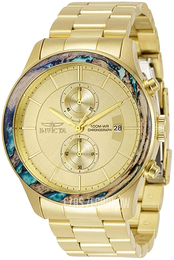 Invicta Specialty Żółte złoto/Stal w odcieniu złota Ø46 mm 34062