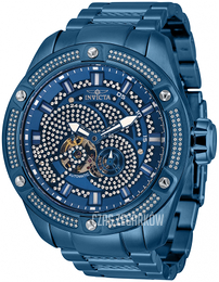 Invicta Bolt Niebieski/Stal Ø52 mm 34621