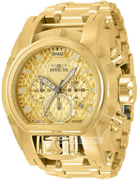 Invicta Żółte złoto/Stal w odcieniu złota Ø52 mm 34657