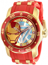 Invicta Marvel Wielokolorowy/Stal w odcieniu złota Ø48 mm 34751