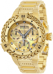 Invicta Reserve Żółte złoto/Stal w odcieniu złota Ø43 mm 34843