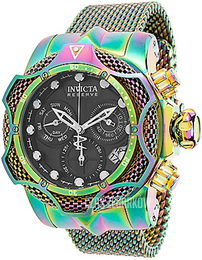 Invicta Reserve Czarny/Stal Ø52.5 mm 35052