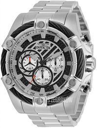 Invicta Bolt Srebrny/Stal Ø52 mm 35148